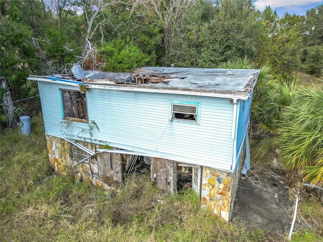 view of home's exterior