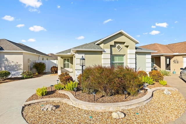 view of ranch-style house