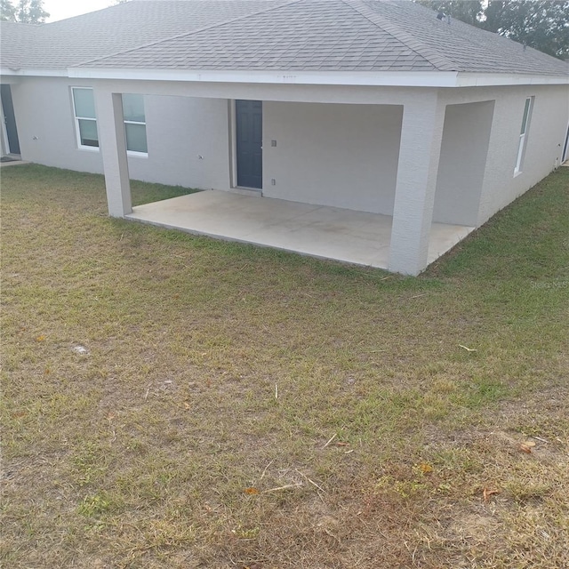 exterior space with a patio