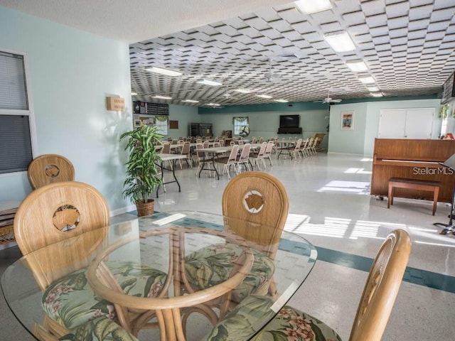 view of dining area