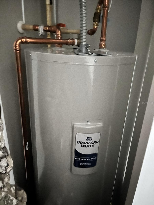 utilities featuring water heater