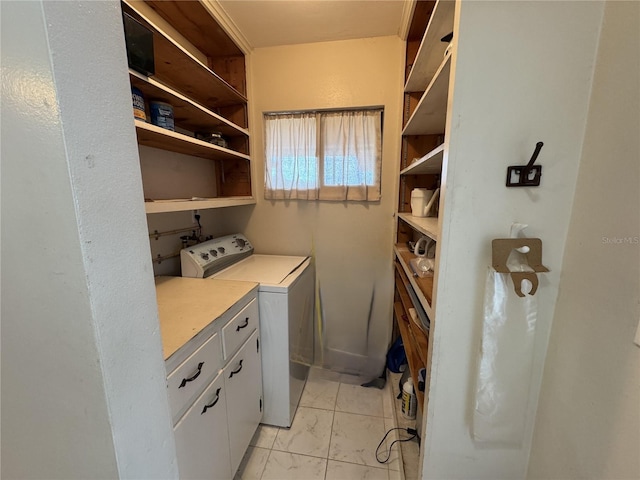 view of clothes washing area