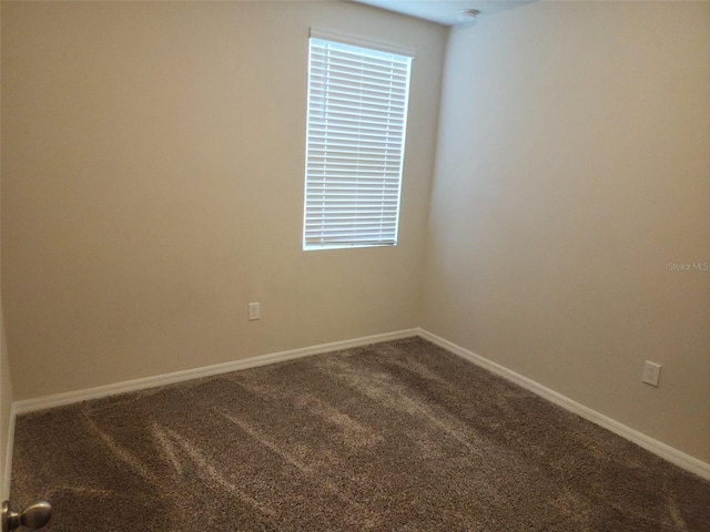 empty room with carpet floors