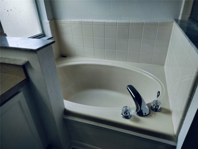 bathroom featuring a bathing tub