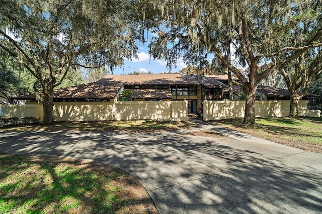 view of ranch-style house