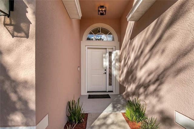 view of property entrance