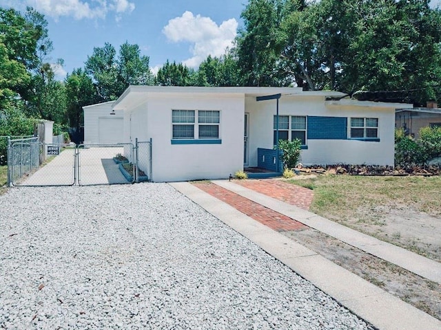 view of ranch-style house