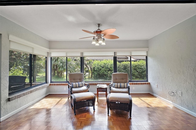 102 Cedar Way, Yalaha, FL 34797 - sunroom / solarium with a textured wall