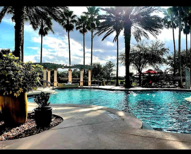 view of swimming pool