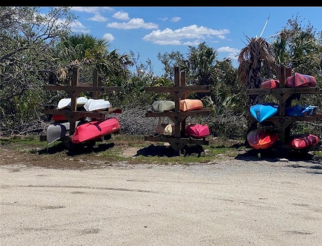 view of car parking