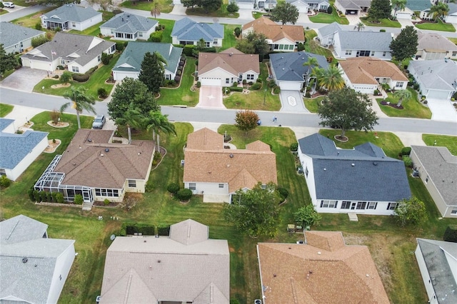 bird's eye view featuring a residential view