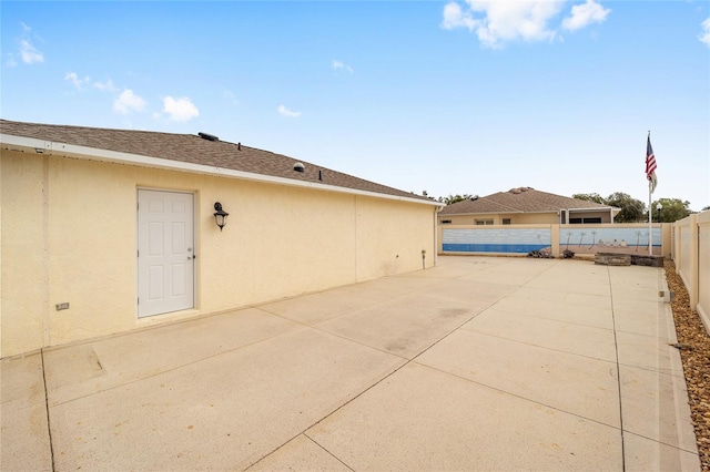 17159 SE 78th Crowfield Ave, The Villages, FL 32162 - view of patio / terrace featuring fence