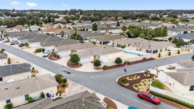 17159 SE 78th Crowfield Ave, The Villages, FL 32162 - drone / aerial view featuring a residential view