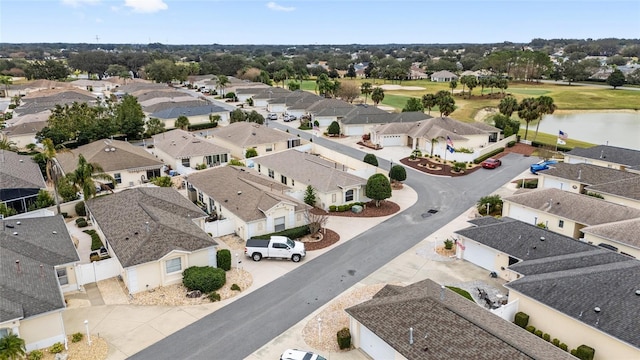 17159 SE 78th Crowfield Ave, The Villages, FL 32162 - bird's eye view with a water view and a residential view