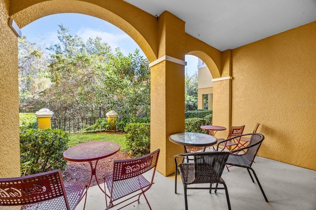 view of patio / terrace