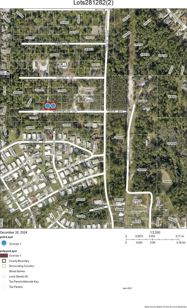 LOTS281 Brookside Cir, Mount Dora FL, 32757 land for sale