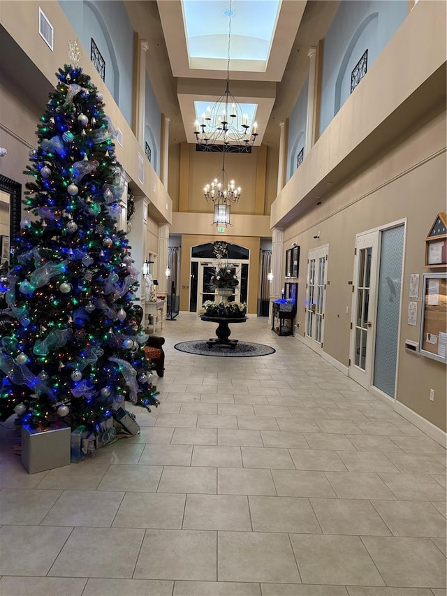 view of community lobby