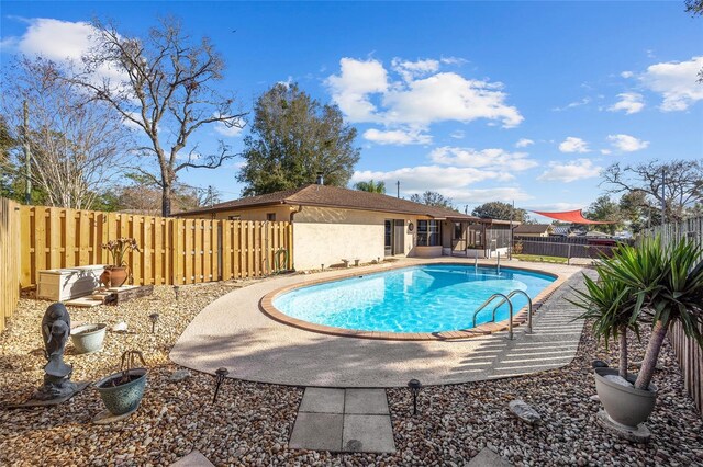 view of pool