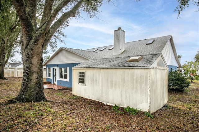 view of back of house