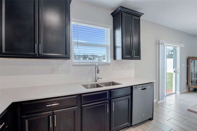 kitchen featuring sink and stainless steel dishwasher