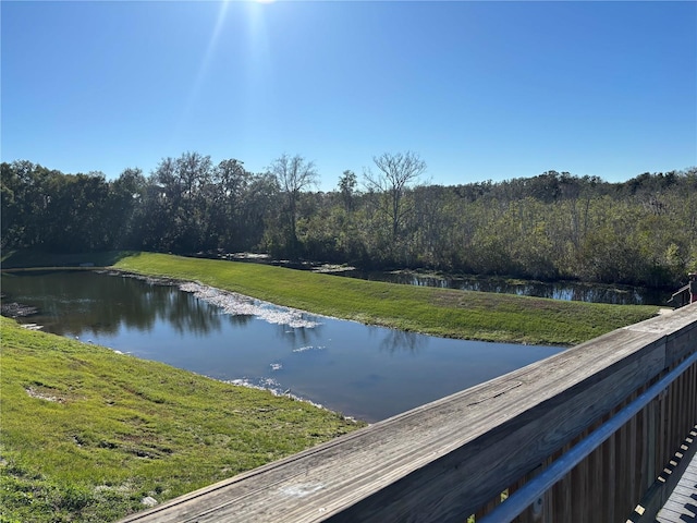 property view of water