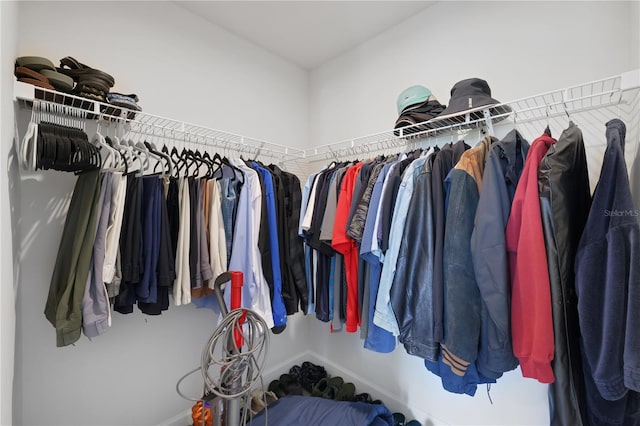 view of spacious closet