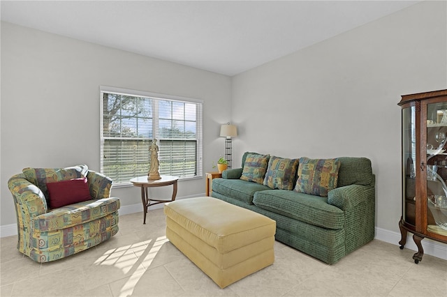 1741 Bonser Rd, Minneola, FL 34715 - living area with baseboards and light tile patterned floors