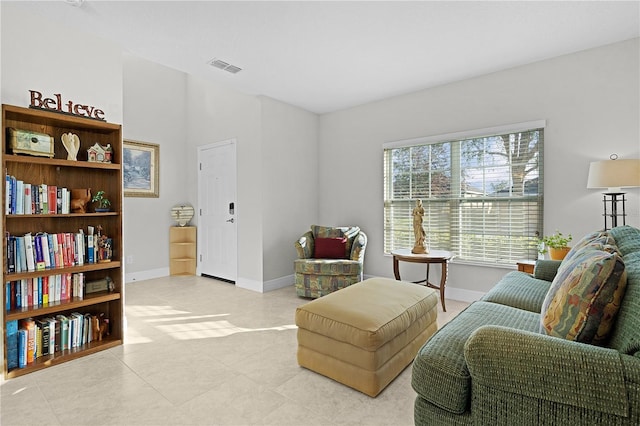 view of sitting room