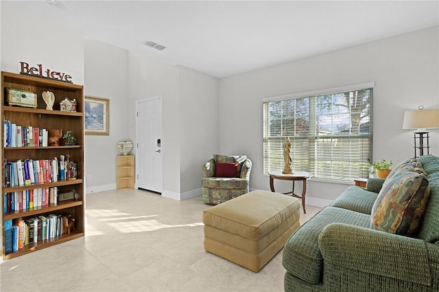 1741 Bonser Rd, Minneola, FL 34715 - living area with baseboards