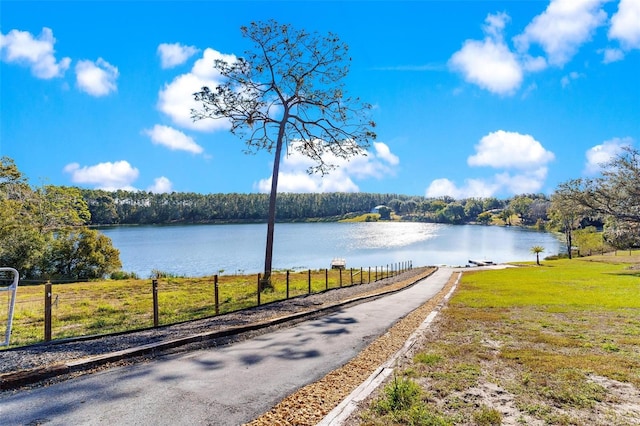 property view of water