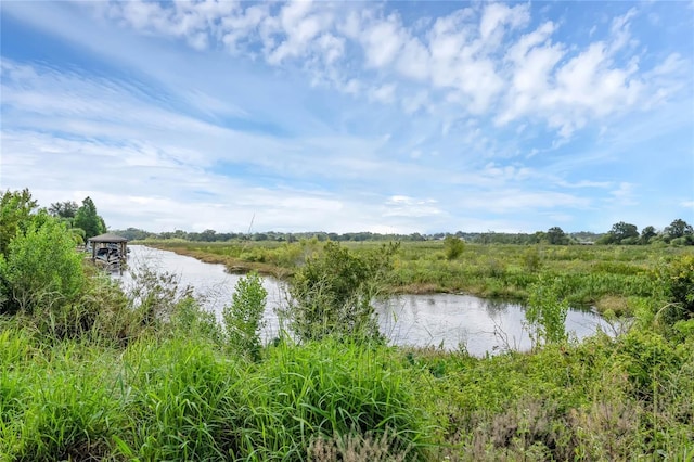 property view of water