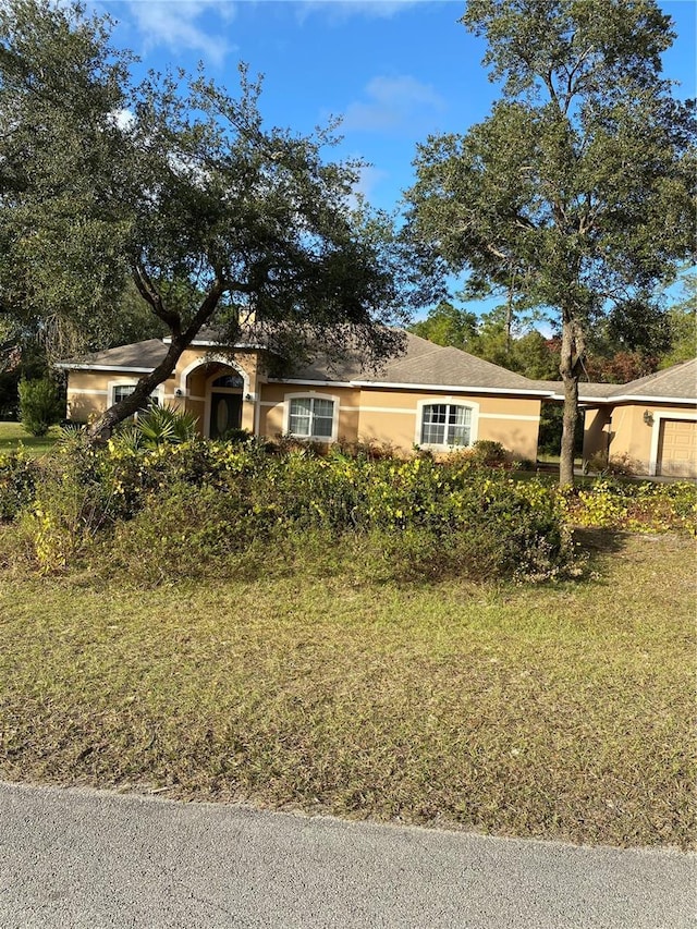 view of ranch-style house