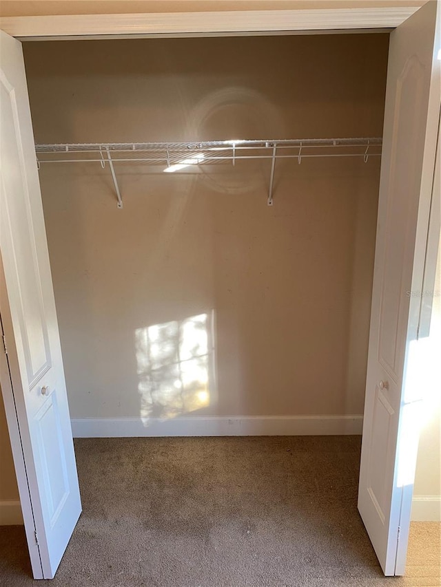 view of closet