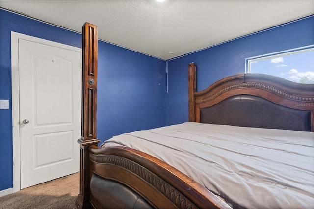 bedroom featuring carpet floors