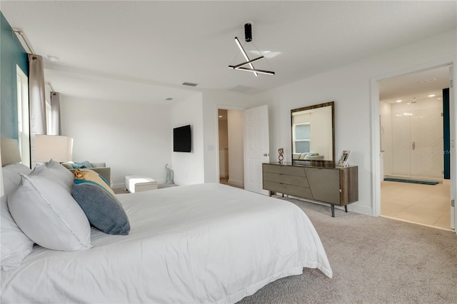 410 Cheeota Ct, Minneola, FL 34715 - carpeted bedroom with ensuite bathroom