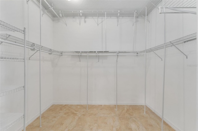 view of spacious closet