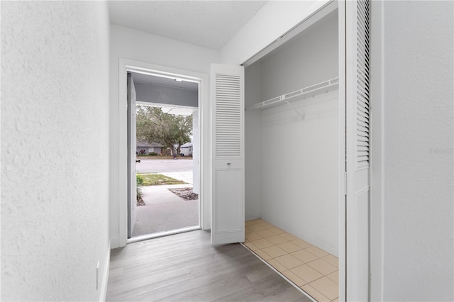 view of closet