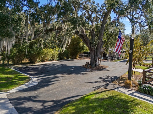 view of road