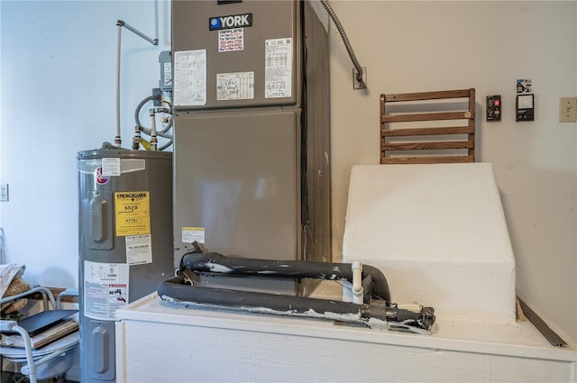 utilities with water heater