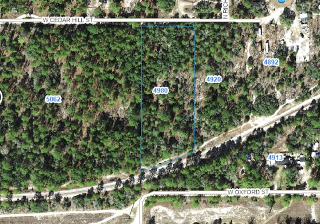 4980 W Cedar Hill St, Dunnellon FL, 34433 land for sale