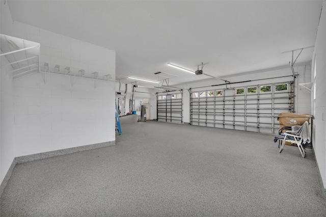 11941 Graces Way, Clermont, FL 34711 - garage with a garage door opener and water heater