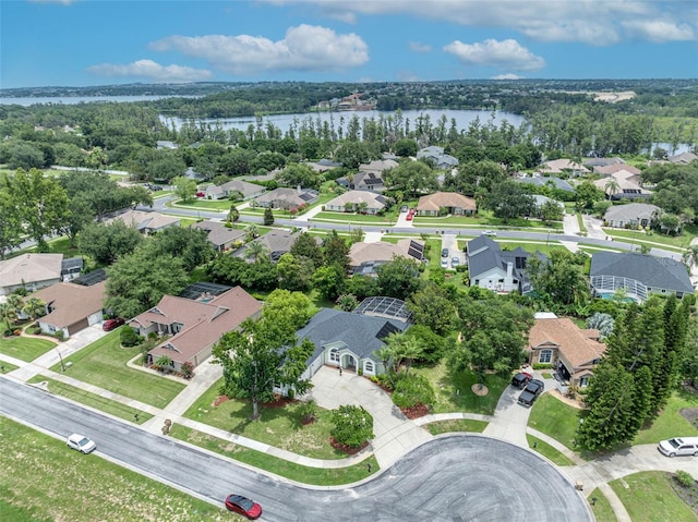 11941 Graces Way, Clermont, FL 34711 - aerial view of residential area featuring a nearby body of water