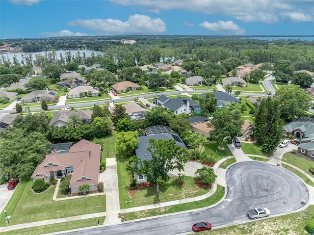 11941 Graces Way, Clermont, FL 34711 - aerial perspective of suburban area with a large body of water