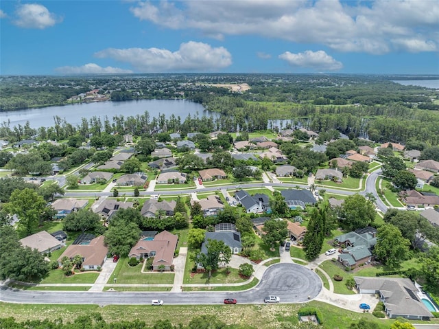 11941 Graces Way, Clermont, FL 34711 - aerial view of property's location featuring a large body of water and nearby suburban area