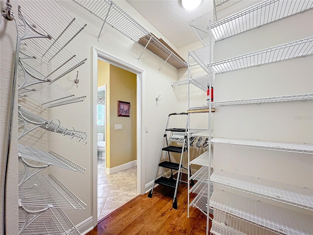 view of storage