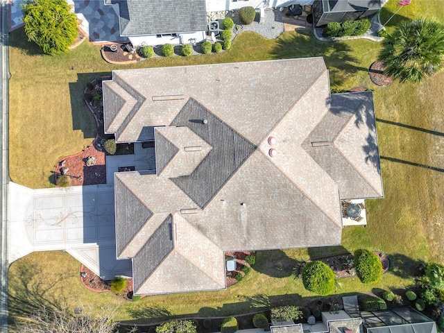 drone / aerial view
