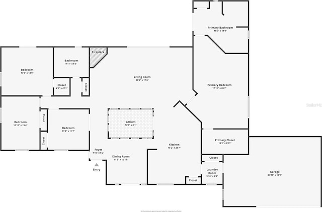 1701 Cedar Stone Ct, Lake Mary, FL 32746 - room layout