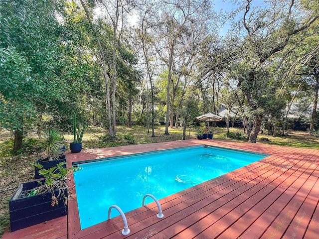 1701 Cedar Stone Ct, Lake Mary, FL 32746 - outdoor pool featuring a deck