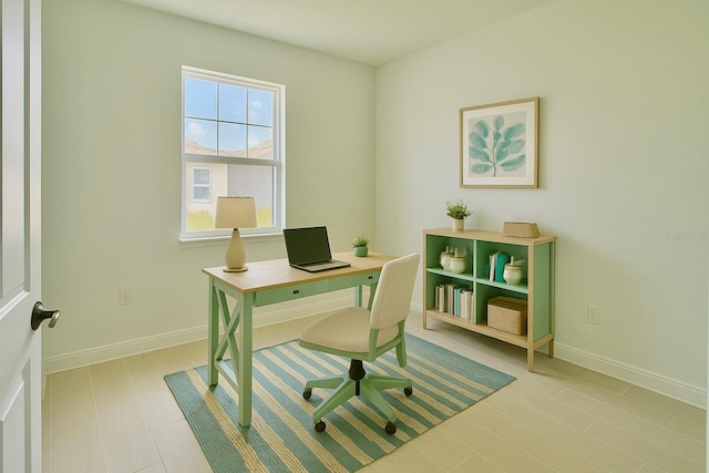 2022 Wallingford Loop, Mount Dora, FL 32757 - office area featuring baseboards