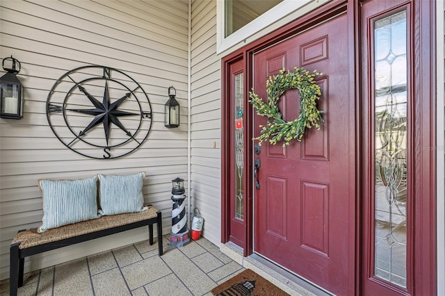 view of property entrance